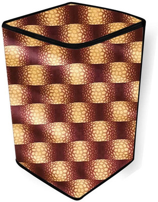 SAVEIT Top Loading Washing Machine  Cover(Width: 53 cm, Brown, Yellow)