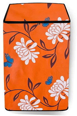 SAVEIT Top Loading Washing Machine  Cover(Width: 66 cm, Orange, White)