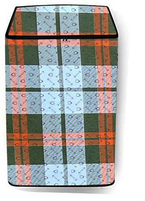 SAVEIT Top Loading Washing Machine  Cover(Width: 66 cm, Green, Orange)