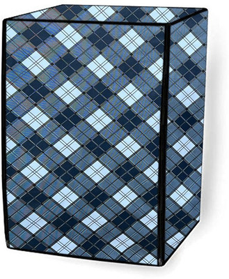 SAVEIT Front Loading Washing Machine  Cover(Width: 62 cm, Blue, White)