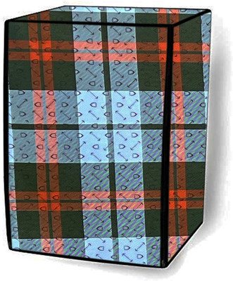 SAVEIT Front Loading Washing Machine  Cover(Width: 64 cm, Green, Orange)