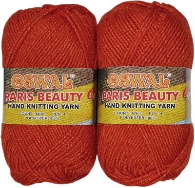 JEFFY Oswal Socks Paris Beauty Wool Ball Hand Knitting 400 Gram (1 Ball 100 Gram Each) Art Craft Soft Fingering Crochet Hook Yarn Shade no-8