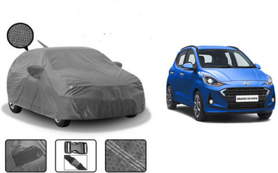geetaecom Car Cover For Hyundai Grand i10(Grey)