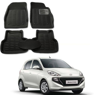 Gadiparts Leatherite 3D Mat For  Hyundai Santro Xing(Black)