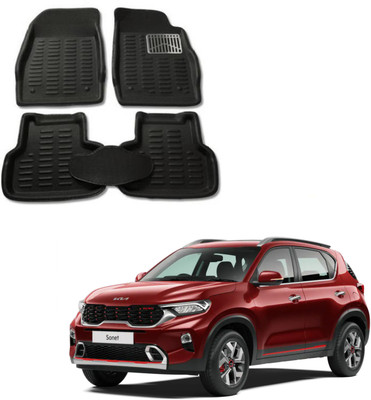 Gadiparts Leatherite 3D Mat For  Kia Sonet(Black)