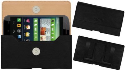 ACM Pouch for Micromax Canvas Doodle 2 A240(Black, Holster, Pack of: 1)