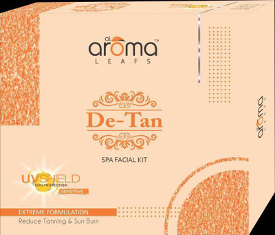 AlAroma Leafs D Tan Spa Facial Kit | UV Shield(125 g)