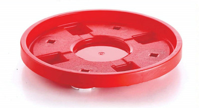 SWISS WONDER Trolley with 4 Sturdy & Smooth Castor Wheels Gas Cylinder Trolley(Red)