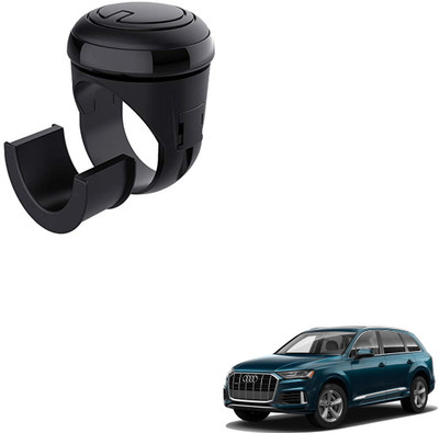 SEMAPHORE Plastic Car Steering Knob(Silver, Black)
