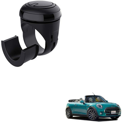 SEMAPHORE Plastic Car Steering Knob(Silver, Black)