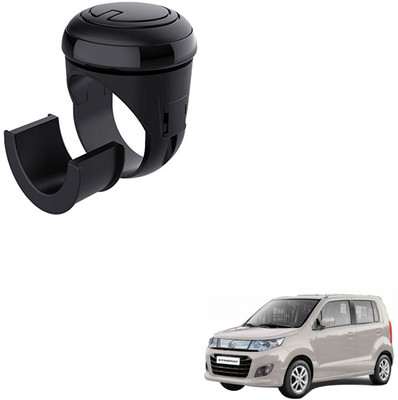 SEMAPHORE Plastic Car Steering Knob(Silver, Black)