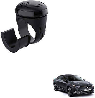 SEMAPHORE Plastic Car Steering Knob(Silver, Black)