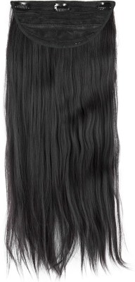 STREAK STREET Clip-In Crimped Natural Black Hair Extension