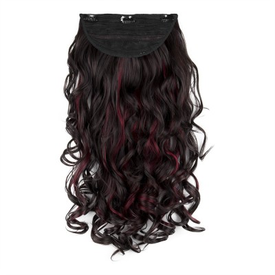 STREAK STREET CLIP-IN 24'' Soft Curls Burgundy  Extensions Hair Extension