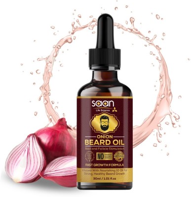 SAAN Life Science Red Onion Beard Growth oil Hair Oil(30 ml)