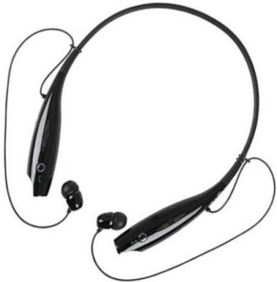 GUGGU TEK_492D_HBS 730 Neck Band Bluetooth Headset Bluetooth Headset(Black, In the Ear)