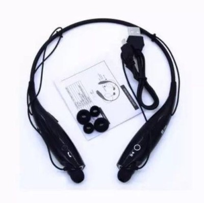 GUGGU WEG_594U_HBS 730 Neck Band Bluetooth Headset Bluetooth Headset(Black, In the Ear)