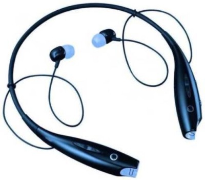 GUGGU ULJ_687H_HBS 730 Neck Band Bluetooth Headset Bluetooth(Black, In the Ear)