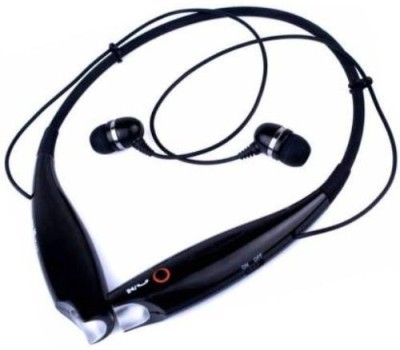 ROAR UEK_606C_HBS 730 Neck Band Bluetooth Headset Bluetooth Headset(Black, In the Ear)