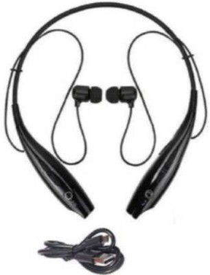 GUGGU TLJ_570M_HBS 730 Neck Band Bluetooth Headset Bluetooth Gaming Headset(Black, In the Ear)