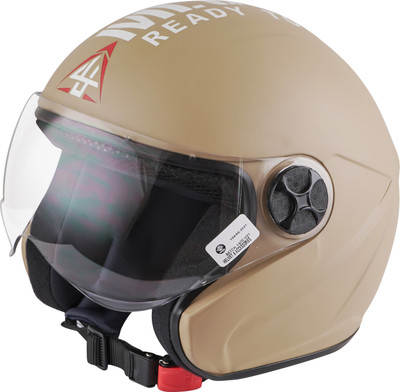 4U SUPREME ICON JET(DESERT) Motorbike Helmet(DESERT(CREAM))
