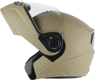 Steelbird Air SBA-7 FLIP-UP MAT DESERT STORM 600 MM SIZE (L) Motorbike Helmet(DESERT STORM)