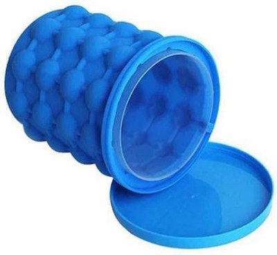 Cierie 1 L Silicone Ice-Ball Makers Ice Bucket(Blue)