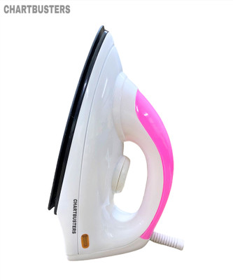 Chartbusters MAGIC LONG LIFE DRY IRON 750-WATS, HEAVY PERFORMANCE, WITH STYLISH LOOKS, 07 750 W Dry Iron(Multicolor)