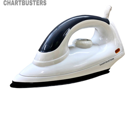 Chartbusters MAGIC LONG LIFE DRY IRON 750-WATS, HEAVY PERFORMANCE, WITH STYLISH LOOKS, 12 750 W Dry Iron(Multicolor)
