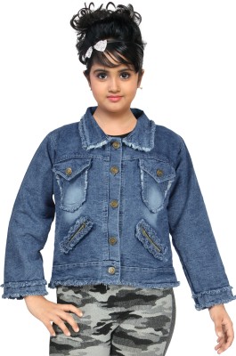 STYLED FASHION Full Sleeve Washed Women Denim Jacket