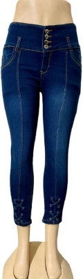 NG INTERNATIONAL Slim Women Dark Blue Jeans