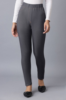 ELLEVEN Grey Jegging(Solid)