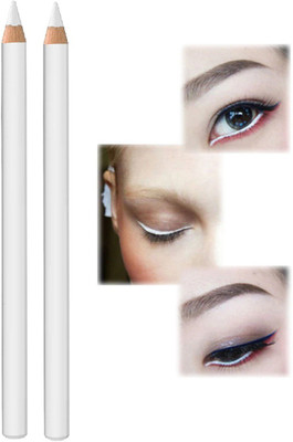 REIMICHI PROFESSIONAL LONG LASTING ULTRA SOFT MULTI USE WHITE PENCIL KAJAL, EYE LINER 4 g(WHITE)