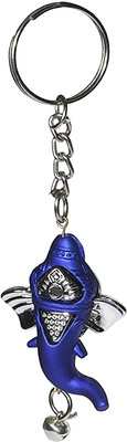 MKR Enterprises Ganesh Bike Metal Keyring Key Chain