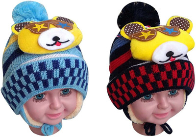 Shree Shyam Hosiery Kids Cap(Multicolor)