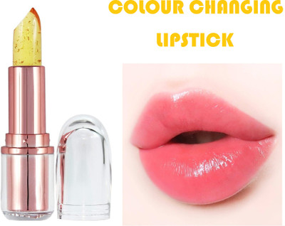 tanvi27 Moisturizing Color Change to YELLOW Gel Lipstick(YELLOW, 3.6 g)