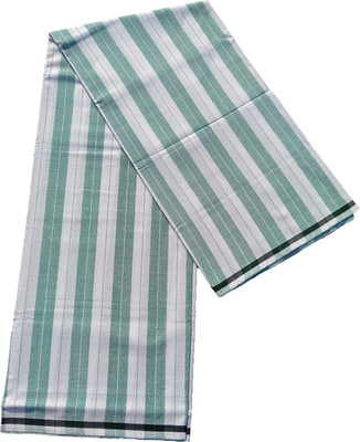 Handloom Checkered Green Lungi