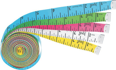 Jyoti Tape Measure ( Length 60 Inches / 150 cm - Width 20 mm ) Measurement Tape(150 cm)