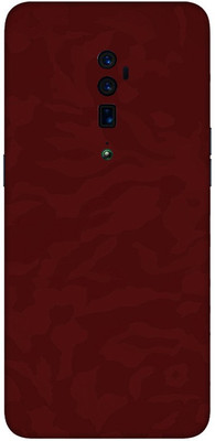 Vcare GadGets Oppo Reno 10x Zoom Mobile Skin(Red)