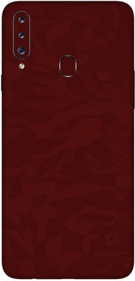 Vcare GadGets Samsung Galaxy A20s Mobile Skin(Red)