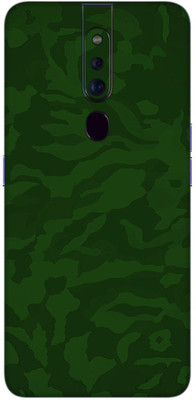 Vcare GadGets Oppo F11 Pro Mobile Skin(Green)