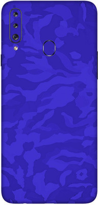 Vcare GadGets Samsung Galaxy A20s Mobile Skin(Light Blue)