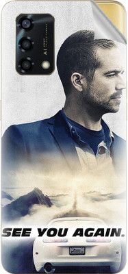 tiddler Oppo F19s Mobile Skin(Blue)