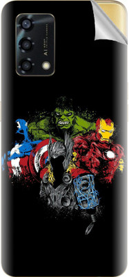 tiddler Oppo F19s Mobile Skin(Black)