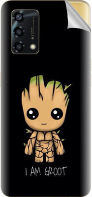 tiddler Oppo F19s Mobile Skin(Black)