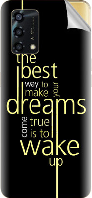 Snooky Oppo F19s Mobile Skin(Black)