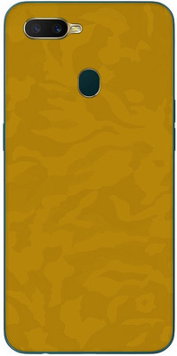 Vcare GadGets Oppo A7 Mobile Skin(Yellow)
