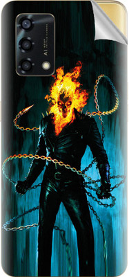 Snooky Oppo F19s Mobile Skin(Black)