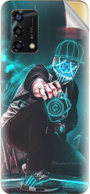 Snooky Oppo F19s Mobile Skin(Green)