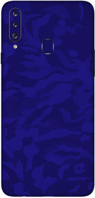 Vcare GadGets Samsung Galaxy A20s Mobile Skin(Blue)